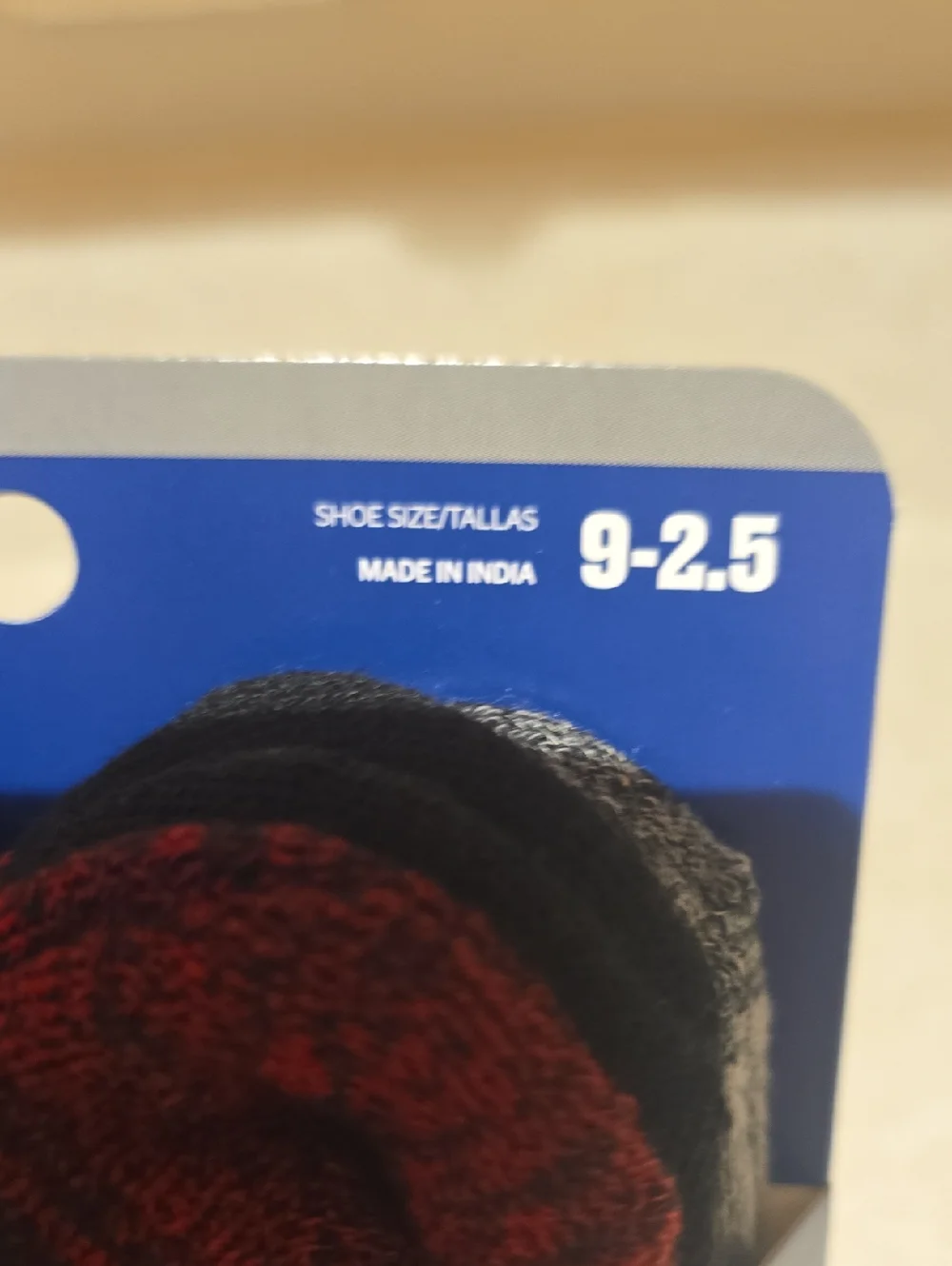 Hanes Moves Performance Boys 6 Pairs Socks For Shoe Size 9-2.5